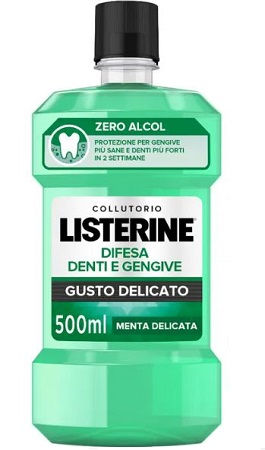 LISTERINE DENTI & GENGIVE DELICATO 500 ML - Fontenova srl
