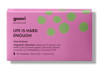 GOOVI LIFE IS HARD ENOUGH RITMO DI DONNA 28 COMPRESSE - Fontenova srl