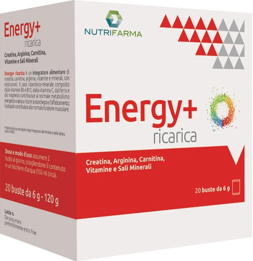 ENERGY+ RICARICA 20 BUSTINE - Fontenova srl