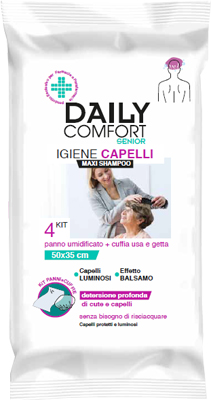 DAILY COMFORT SENIOR PANNI SHAMPOO 4 PEZZI - Fontenova srl