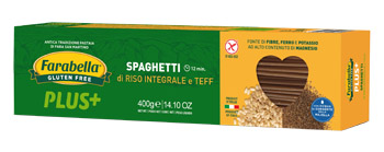 FARABELLA SPAGHETTI RISO INTEGRALE E TEFF 400 G - Fontenova srl