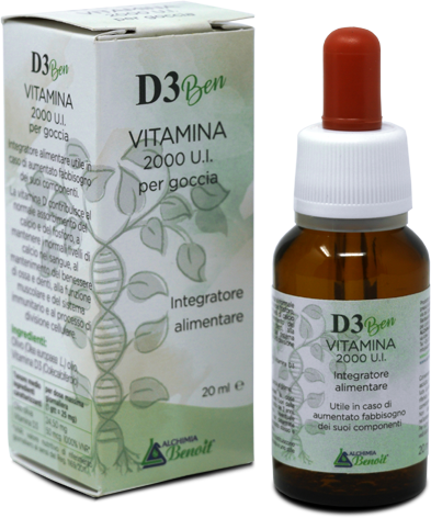 D3 BEN VITAMINA 20 ML - Fontenova srl