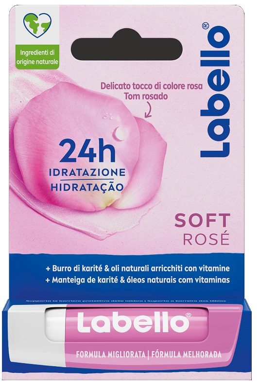 LABELLO SOFT ROSE 5,5 ML - Fontenova srl