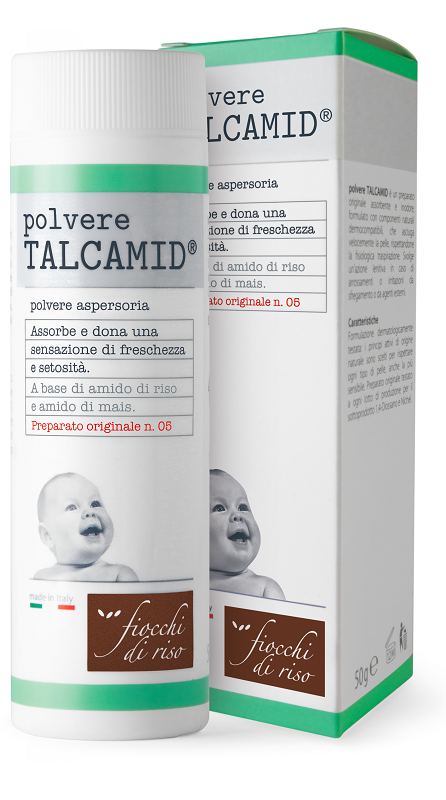 FIOCCHI DI RISO TALCAMID POLVERE 50 G - Fontenova srl