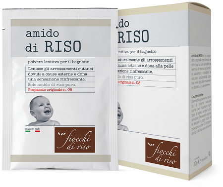 FIOCCHI DI RISO AMIDO DI RISO POLVERE LENITIVO 100 G - Fontenova srl