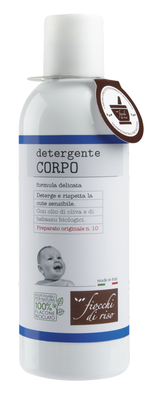FIOCCHI DI RISO DETERGENTE CORPO DELICATO 200 ML - Fontenova srl