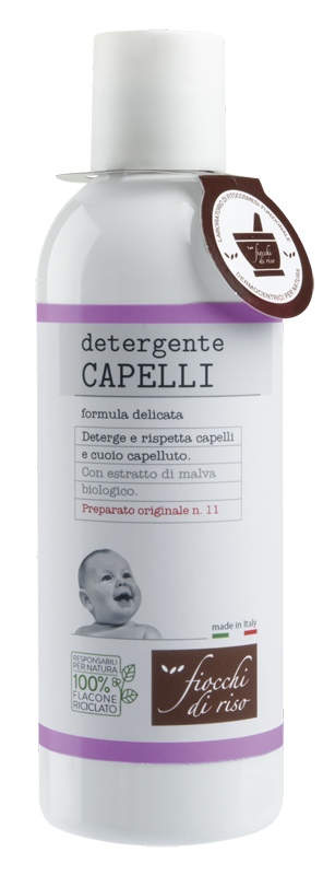 FIOCCHI DI RISO DETERGENTE CAPELLI DELICATO 200 ML - Fontenova srl