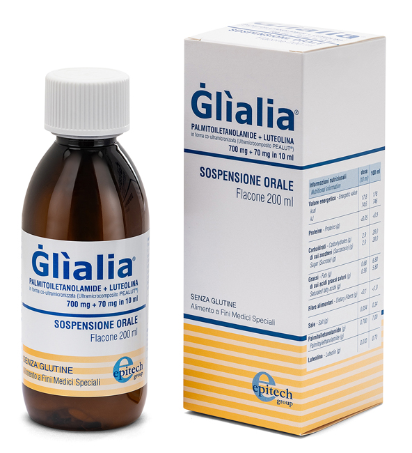 GLIALIA SOSPENSIONE ORALE 700 MG + 70 MG 200 ML - Fontenova srl