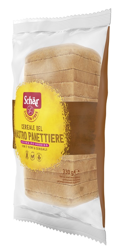 SCHAR CEREALE DEL MASTRO PANETTIERE PANE CON CEREALI SENZA LATTOSIO 330 G - Fontenova srl
