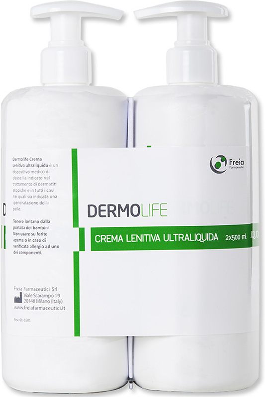 DERMOLIFE CREMA LENITIVA ULTRALIQUIDA 1000 ML - Fontenova srl