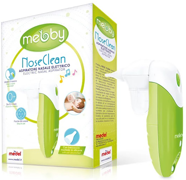 MEBBY NOSE CLEAN ASPIRATORE NASALE ELETTRICO 1 PEZZO - Fontenova srl