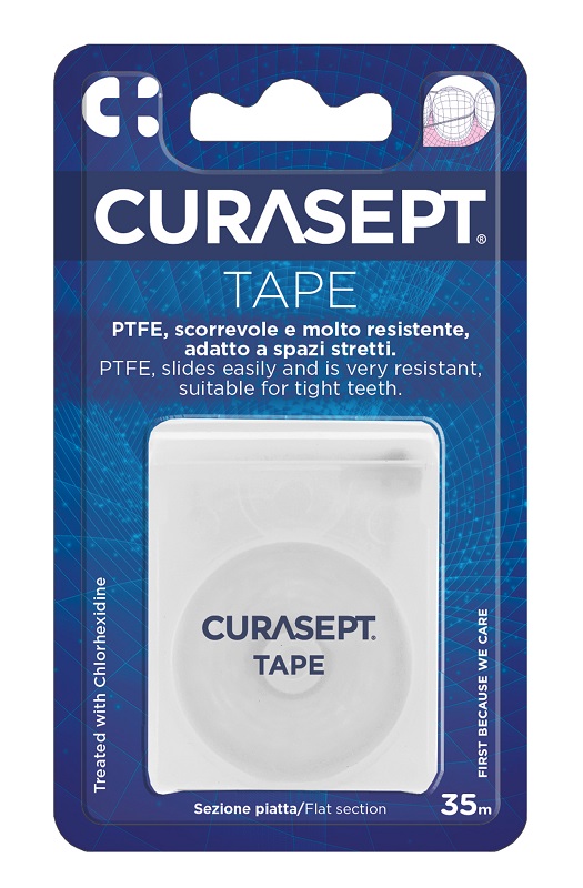 CURASEPT FLOSS PTFE TAPE CLOREXIDINA - Fontenova srl