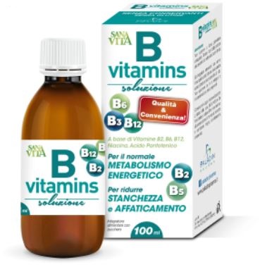 SANAVITA B VITAMINS SOLUZIONE 100 ML - Fontenova srl