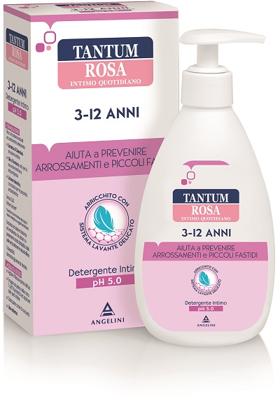 TANTUM ROSA 3-12 ANNI DETERGENTE INTIMO 200 ML - Fontenova srl