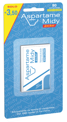 ESI ASPARTAME MIDY POCKET 80 COMPRESSE - Fontenova srl