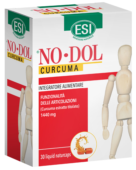ESI NO DOL CURCUMA 30 NATURCAPS LIQUID - Fontenova srl