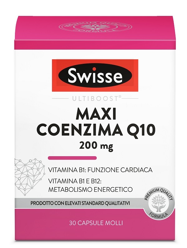 SWISSE MAXI COENZIMA Q10 200 MG 30 CAPSULE - Fontenova srl