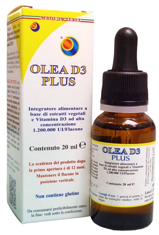 OLEA D3 PLUS GOCCE 20 ML - Fontenova srl