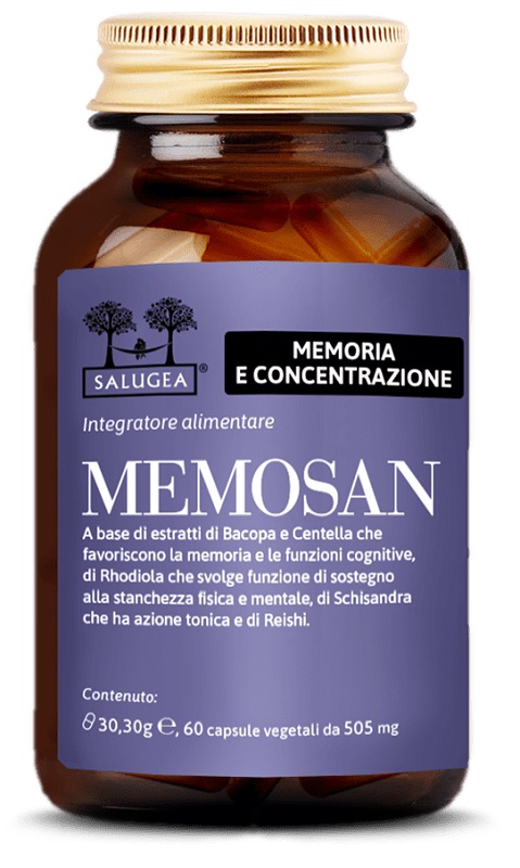 SALUGEA MEMOSAN 60 CAPSULE - Fontenova srl