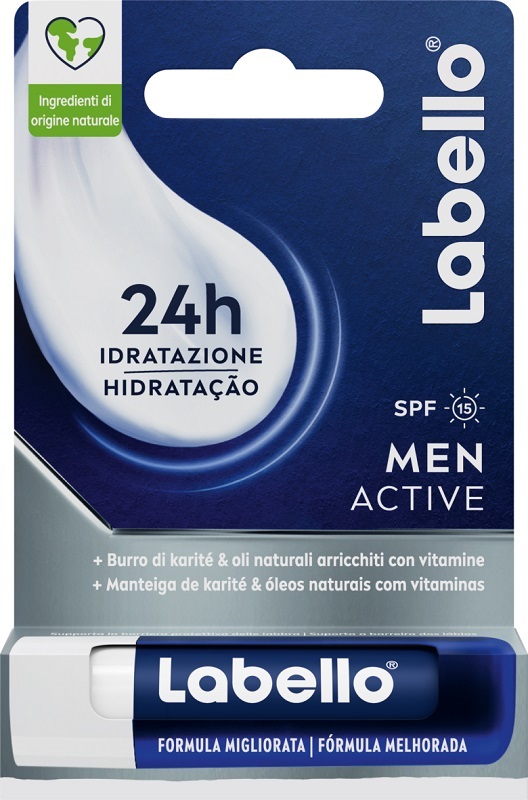 LABELLO ACTIVE FOR MEN SPF 15 5,5 ML - Fontenova srl