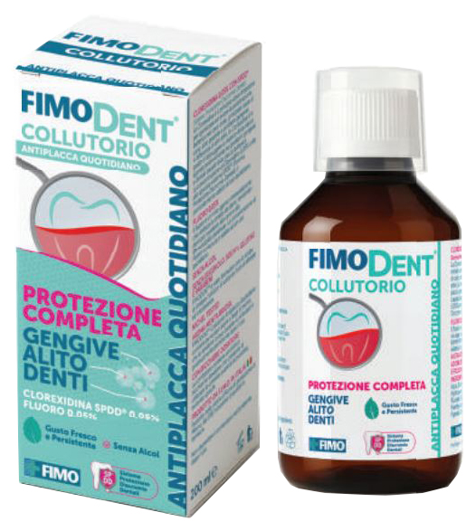 FIMODENT COLLUTORIO ANTIPLACCA QUOTIDIANO 200 ML - Fontenova srl