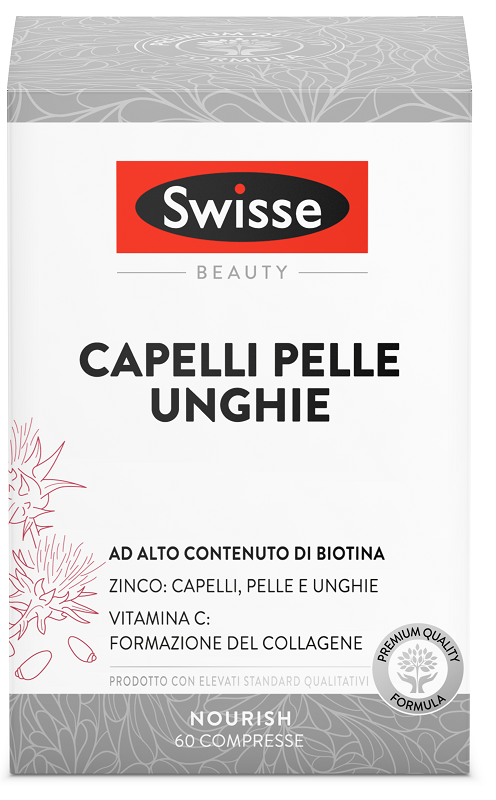 SWISSE CAPELLI PELLE UNGHIE 60 COMPRESSE - Fontenova srl