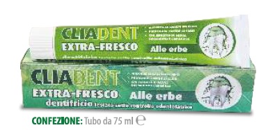 CLIADENT DENTIFRICIO ALITO FRESCO ALLE ERBE 75 ML - Fontenova srl