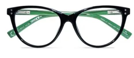 OCCHIALE DA LETTURA PREMONTATO PLATINUM VENERE NERO +1,00 - Fontenova srl