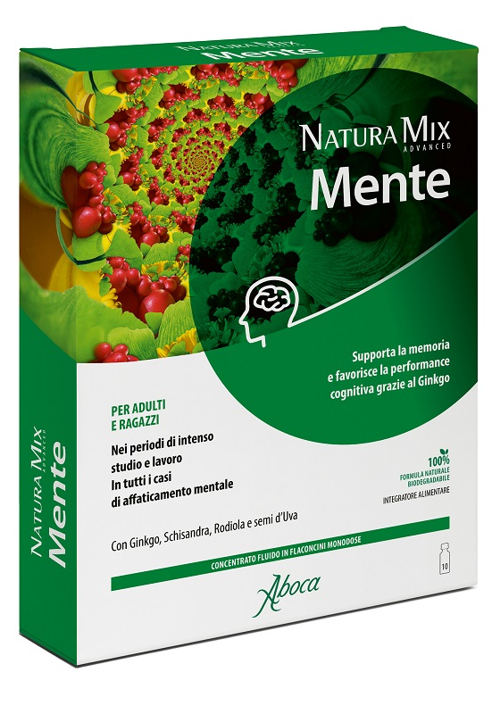 NATURA MIX ADVANCED MENTE 10 FLACONCINI - Fontenova srl