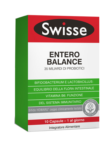 SWISSE ENTERO BALANCE 10 CAPSULE - Fontenova srl