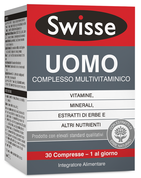 SWISSE MULTIVITAMINICO UOMO 30 COMPRESSE - Fontenova srl