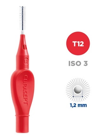 CURASEPT PROXI T12 ROSSO/RED 5 PEZZI - Fontenova srl