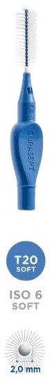 CURASEPT PROXI T20 SOFT BLUE 5 PEZZI - Fontenova srl