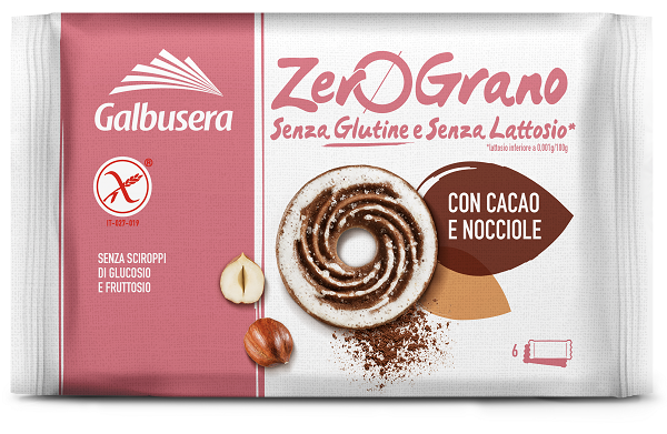 ZEROGRANO CACAO NOCCIOLA 220 G - Fontenova srl
