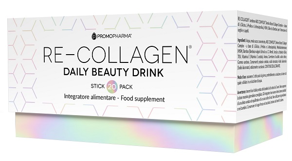 RE-COLLAGEN DAILY BEAUTY DRINK 20 STICK PACK X 12 ML - Fontenova srl