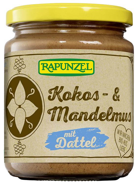 RAPUNZEL CREMA COCCO MANDORLE DATTERI - Fontenova srl