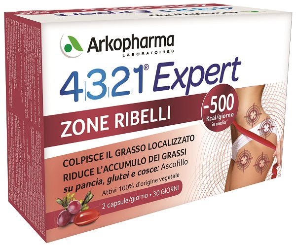 4321 EXPERT ZONE RIBELLI 60 CAPSULE - Fontenova srl