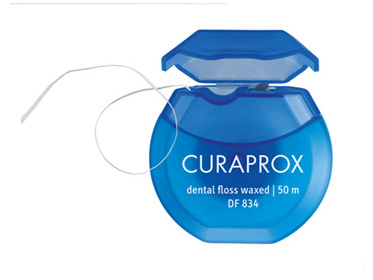 CURAPROX DF 834 DENTAL FLOSS WAXED 50 METRI - Fontenova srl