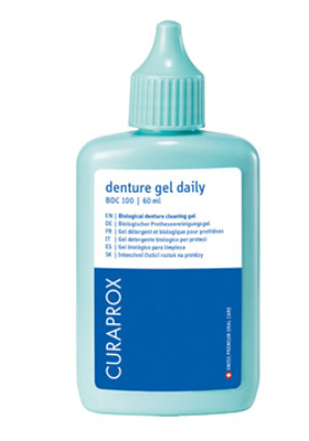 CURAPROX BDC 100 DAILY GEL PER LA PULIZIA QUOTIDIANA DELLA DENTIERA E DEGLI APPARECCHI MOBILI 60 ML 1 PEZZO - Fontenova srl