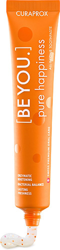 CURAPROX BE YOU PURE HAPPINESS PESCA E ALBICOCCA DENTIFRICIO 90 ML - Fontenova srl