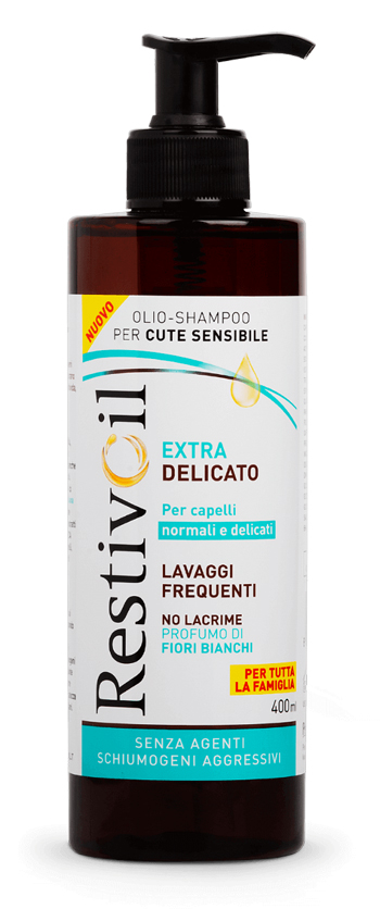 RESTIVOIL EXTRA DELICATO OLIO SHAMPOO PER CUTE SENSIBILE 400 ML - Fontenova srl