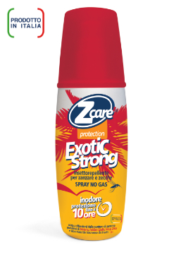 ZCARE PROTECTION EXOTIC STRONG DEET SPRAY 50% 100 ML - Fontenova srl