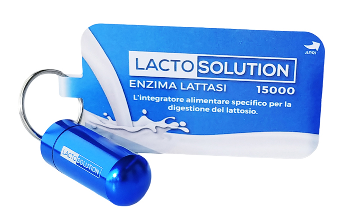 LACTOSOLUTION 15000 15 COMPRESSE CON PORTAPILLOLE - Fontenova srl