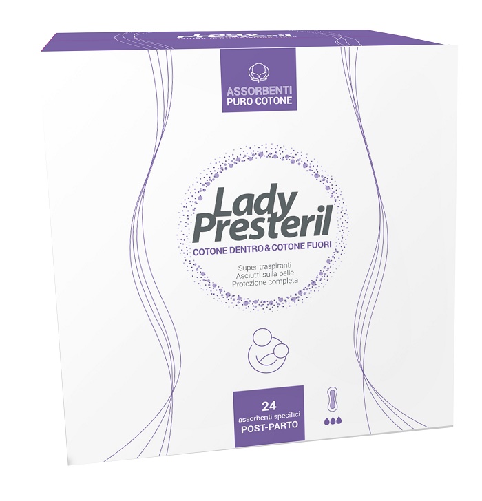 LADY PRESTERIL POSTPARTO 24 PEZZI - Fontenova srl