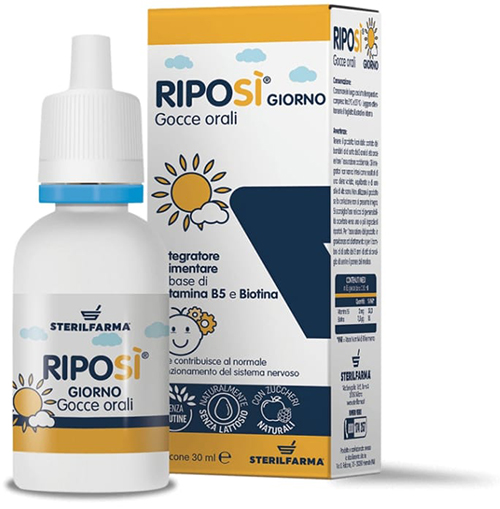 RIPOSI' GIORNO GOCCE ORALI 30 ML - Fontenova srl