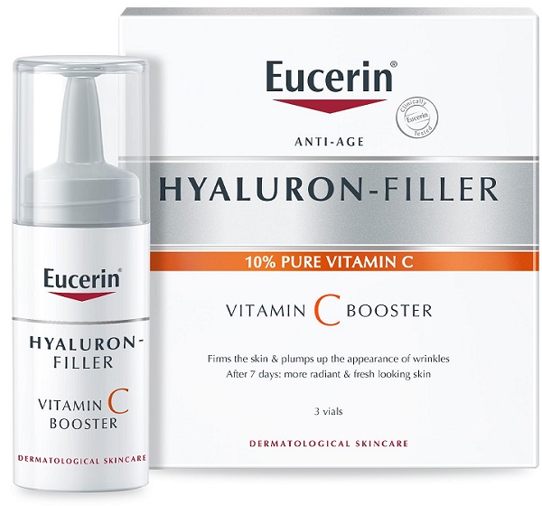 EUCERIN HYALURON-FILLER VITAMIN C BOOSTER 3 X 8 ML - Fontenova srl