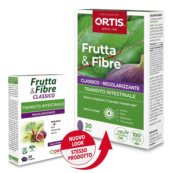FRUTTA & FIBRE CLASSICO 30 COMPRESSE - Fontenova srl