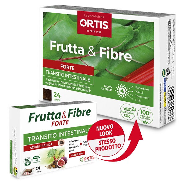 FRUTTA & FIBRE FORTE 24 CUBETTI - Fontenova srl
