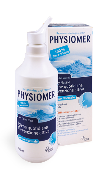 SPRAY NASALE PHYSIOMER GETTO NORMALE 135 ML - Fontenova srl