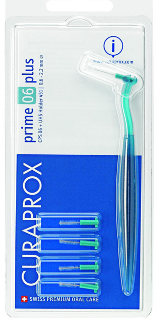 CURAPROX CPS PRIME CPS 06 CON 5 SCOVOLINI + SUPPORTO - Fontenova srl